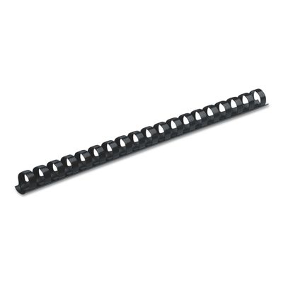 Fellowes 52501 Plastic Comb Bindings, 1/2-Inch Dia, 90 Sheet Capacity, Navy Blue, 100 Combs/Pack