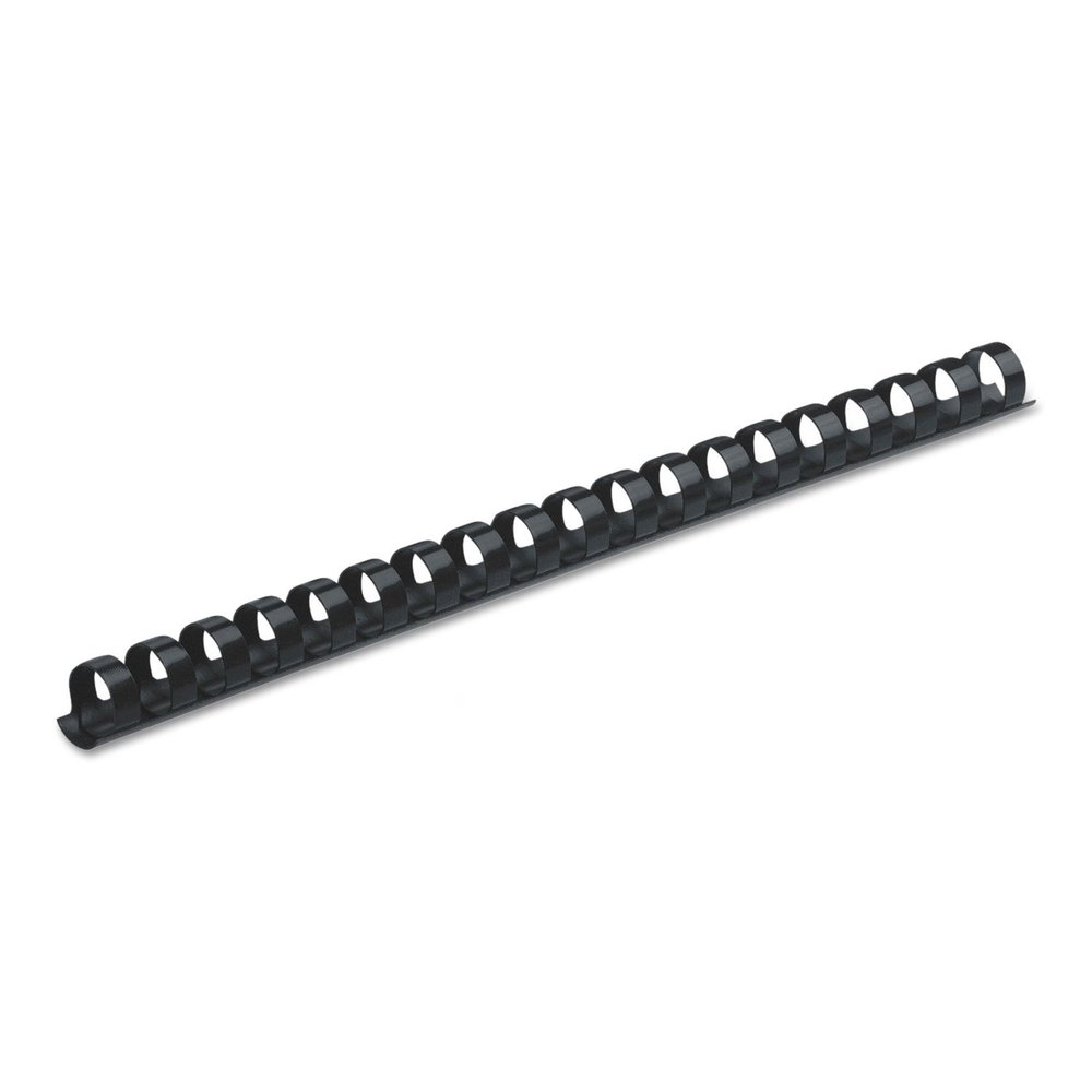 Fellowes 52501 Plastic Comb Bindings, 1/2-Inch Dia, 90 Sheet Capacity, Navy Blue, 100 Combs/Pack