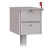 Salsbury 4325SLV Roadside Mailbox, Silver view 1