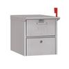 Salsbury 4325SLV Roadside Mailbox, Silver view 4