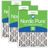 Nordic Pure 15x20x2 (Actual Size: 14 1/2 x 19 1/2 x 1 3/4) Pleated MERV 13 Air Filters 3 Pack view 1