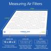 Nordic Pure 15x20x2 (Actual Size: 14 1/2 x 19 1/2 x 1 3/4) Pleated MERV 13 Air Filters 3 Pack view 2