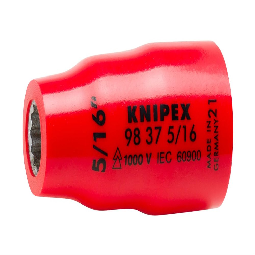 KNIPEX 98 37 5/16 3/8 1,000V Insulated 5/16 Hexagon Socket