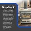 DuraVent DuraBlack 6 Inches Single Wall, Adjustable, and Drip Free Connection Skirted Stove Top Adapter For Appliance Flue Outlets, Black view 4