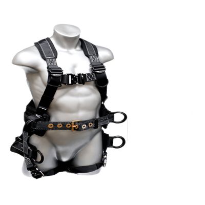 Elk River 67605 Polyester/Nylon Peregrine Platinum Series 6 D-Ring Harness with Quick-Connect Buckles, 2X-Large