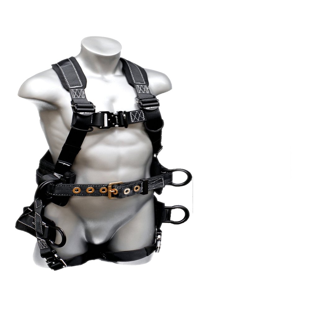 Elk River 67605 Polyester/Nylon Peregrine Platinum Series 6 D-Ring Harness with Quick-Connect Buckles, 2X-Large