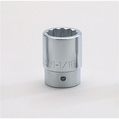 Wright Tool 61-20MM 3/4" Drive 12 Point Standard Metric Socket, 20mm