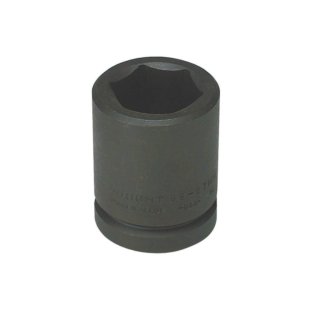 Wright Tool 68-31MM 3/4" Drive 6 Point Standard Metric Impact Socket, 31mm