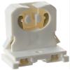 Morris 45225 T-8 Fluorescent Low Profile Lamp Holder, White view 1