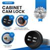 Combi-Cam FJM Security 7803S-Black, 1 Pack, Black view 2