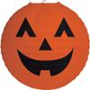 Round Paper Lantern, Halloween Jack-O-Lantern view 1