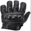 Knuckle protection Security Police LEATHER TACTICAL GLOVES (S) view 2