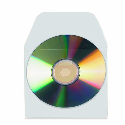 3L Self Adhesive CD Pocket with Resealable Flap (Pack of 10)