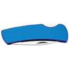 Gifts Infinity Lockback Knife Stainless Steel Handle Custom Blue Finish view 1