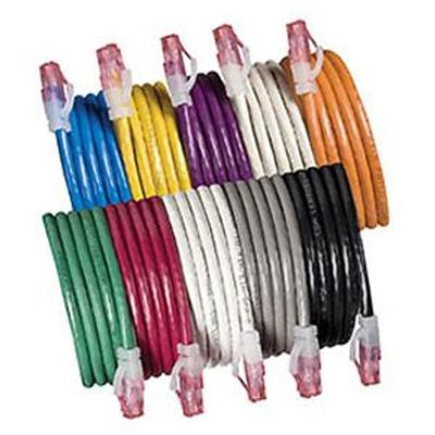 Allen Tel AT1601-BU Category 6 Patch Cord, 1-Foot Length, Blue, AT16 Series