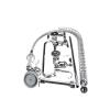 T&S Brass B-0133-ADF12-B Easy Install Wall Mount Pre-Rinse Faucet for Commercial Kitchens. Includes Wall Bracket and 12" Add-On Faucet. Sprayer Meets New DOE Requirements with a 1.15 GPM Flow Rate view 2
