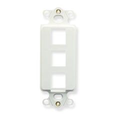 ICC IC107DI3WH Insert- Decorex- 3-port- White