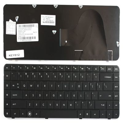 Keyboard4Laptops US Layout Black Replacement Laptop Keyboard Compatible with Compaq Presario CQ62-200SJ