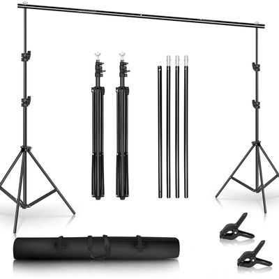 CanadianStudio New 7' x 10' Background Support Backdrop Stand Kit with case for Photography Studio