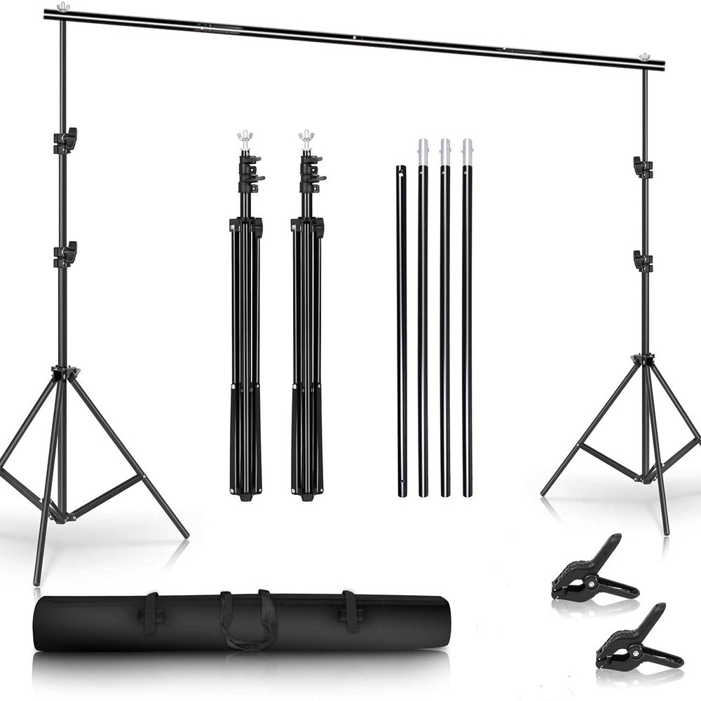 CanadianStudio New 7' x 10' Background Support Backdrop Stand Kit with case for Photography Studio