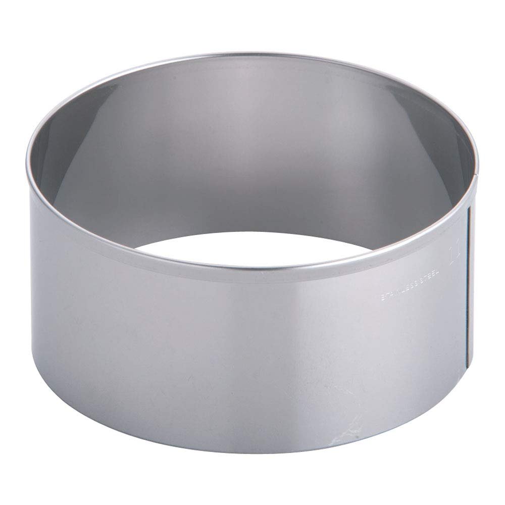 Endo Shoji BPT01011 Vegetable Cutter, Silver, No.11 Commercial Use, Putty Cutter, Round