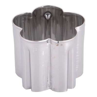 Endo Shoji BPT14006 Vegetable Cutter, Silver, No.6, Commercial Use, Putty Cutter, Cherry Blossom