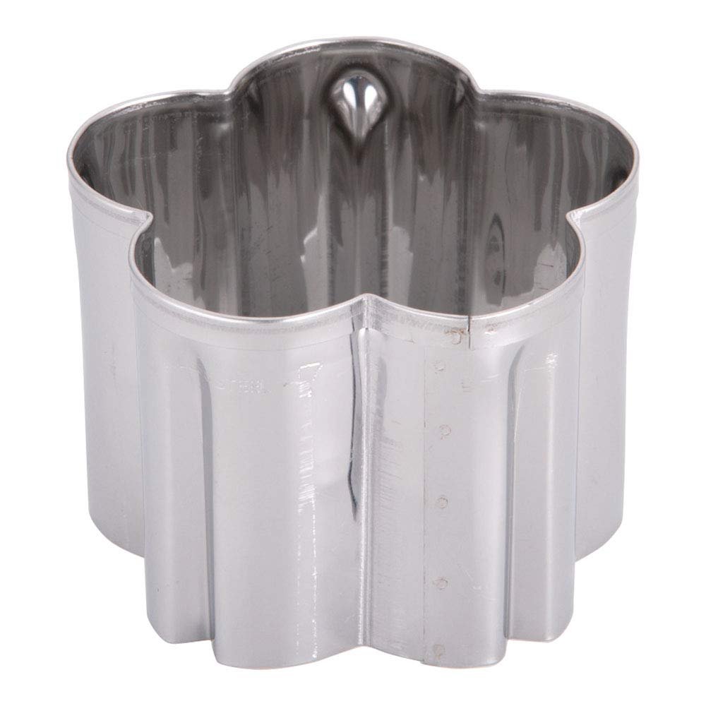 Endo Shoji BPT14007 Vegetable Cutter, Silver, No.7, Commercial Use, Putty Cutter, Cherry Blossom