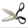 Crescent Wiss 12" Wide Blade Bent Handle Industrial Shears - Professional Heavy Duty Utility Scissors Tool for Sewing Fabric, Upholstery, Carpet & Drapery - W22W view 1