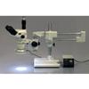 AmScope ZM-4TNY Professional Trinocular Stereo Zoom Microscope, EW10x Focusing Eyepieces, 6.7X-90X Magnification, 0.67X-4.5X Zoom Objective, Ambient Lighting, Double-Arm Boom Stand, Includes 2.0X Barlow Lens view 4