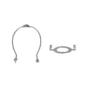 Upgradelights Slip Uno Adapter and Harp for Lamp Using Uno Euro Fitter with 1-9/16 I.d.