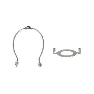 Upgradelights Slip Uno Adapter and Harp for Lamp Using Uno Euro Fitter with 1-9/16 I.d.