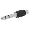 Cmple 6.35mm Stereo Plug to RCA Jack Adapter view 1