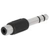 Cmple 6.35mm Stereo Plug to RCA Jack Adapter view 2