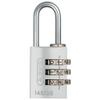 ABUS AB145/20 PLATA Padlock, Silver, 20 view 4