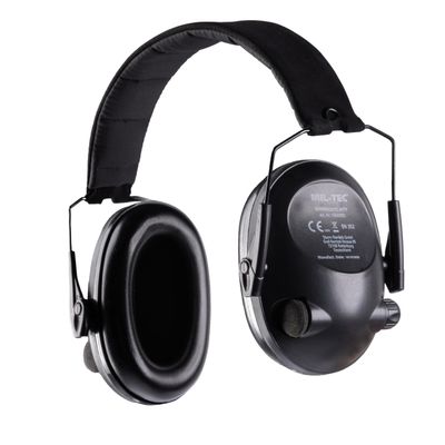 Mil-Tec Black Active Ear Defenders