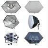 Ardinbir Studio Photography 1400W Fluorescent Continuous Light Lamp 38"/95cm Softbox kit with Soft Diffuser view 1
