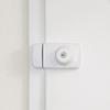 Abus 532733 7025 W Additional Door Lock with Internal and External Cylinder, White view 2