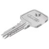 Abus 532740 7030 B Additional Door Lock with Locking Shackle, Brown view 3