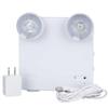 Ideal Security Rechargeable LED Power Failure Light, Adjustable Heads, up to 48 Hours, 80-140 Lumens, Emergency Light for Home, Prepared for Power Outages, White view 1