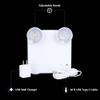 Ideal Security Rechargeable LED Power Failure Light, Adjustable Heads, up to 48 Hours, 80-140 Lumens, Emergency Light for Home, Prepared for Power Outages, White view 4