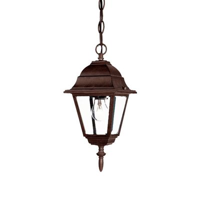 Acclaim 4006BW Builder's Choice Collection 1-Light Outdoor Hanging Lantern, Burled Walnut