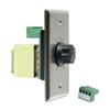 AtlasIED 10 Watt Single Gang Stainless Steel 70.7V Commercial Attenuator view 2