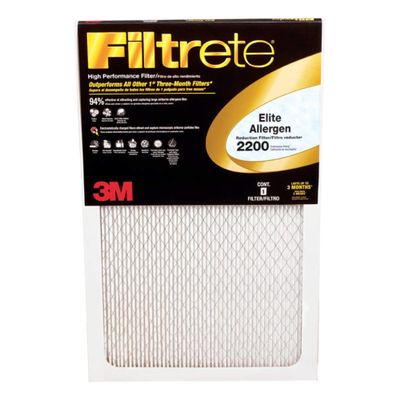 Filtrete 3M 25 in. H x 16 in. W x 1 in. D Air Filter