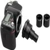 AmScope CA-NIK-SLR Nikon SLR / D-SLR Camera Adapter for Microscopes - Microscope Adapter, Black view 3