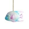 Clementine Design Tropical Reef Angel Fish Ceiling Fan Pull Chain Light Coastal Nautical Beach Ocean Sea Life Decorative Extension view 1