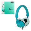 Incipio NX-102 f38 Hi-Fi Stereo Headphones - Bright Turquoise view 1