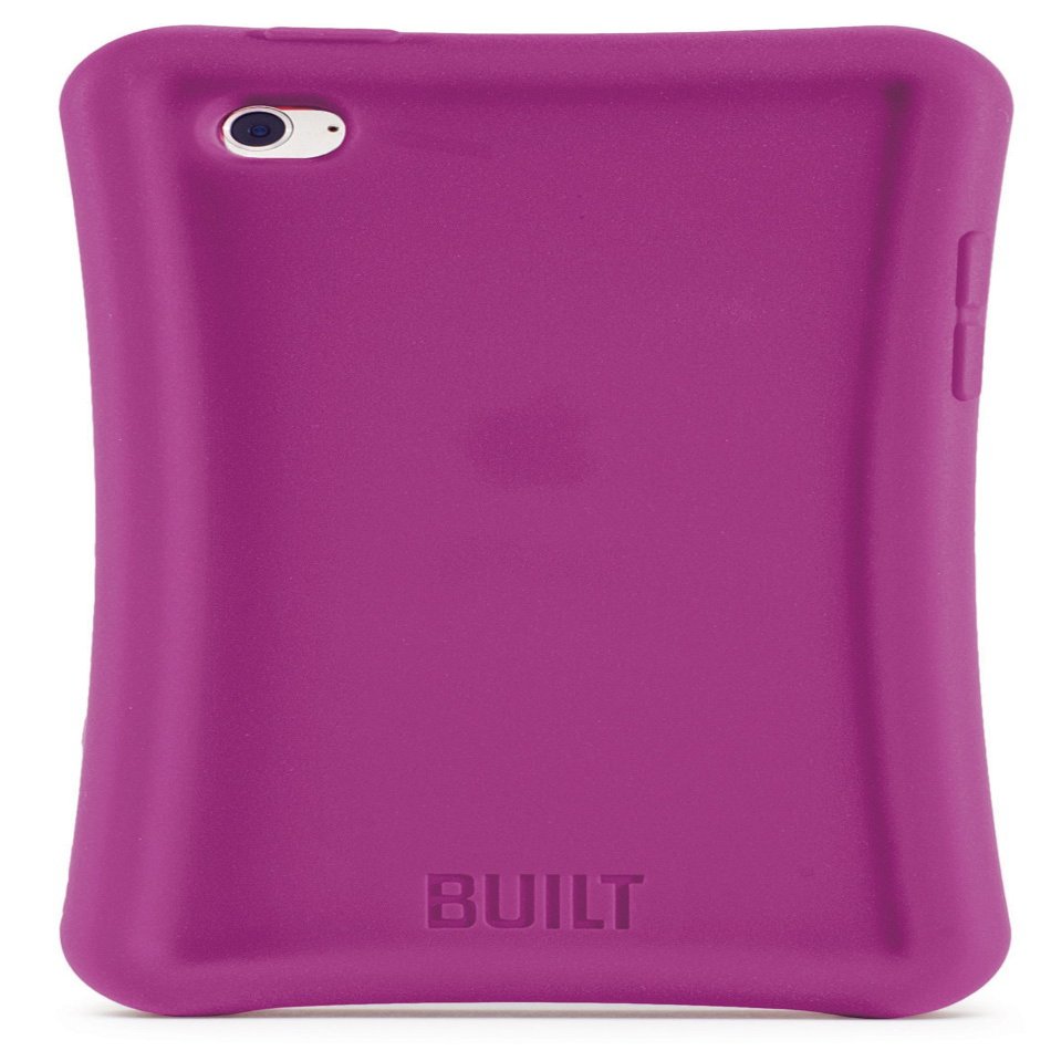 BUILT Apple iPod Touch Ergonomic Silicone Soft Case, Raspberry