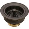 DO NOT SET LIVE!3.5" Basket Strainer Finish: Oil-Rubbed Bronze view 1