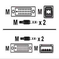 Avocent CBL0055 Keyboard Video Mouse (KVM) Cable