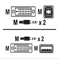 Avocent CBL0055 Keyboard Video Mouse (KVM) Cable